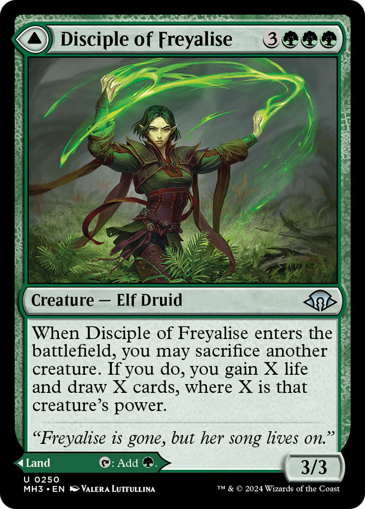 Disciple of Freyalise (MH3-250)  - Modern Horizons 3