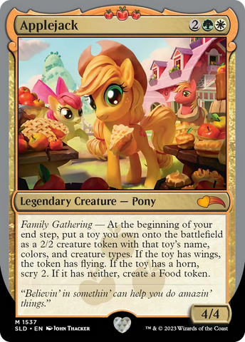Applejack (SLD-1537)  - Secret Lair Drop
