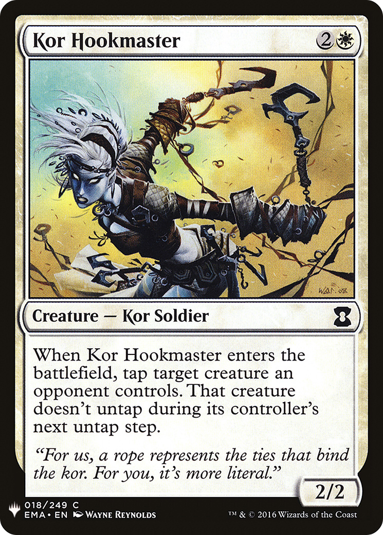 Kor Hookmaster (LIST-EMA-18)  - The List