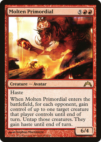 Molten Primordial (GTC-101)  Foil - Gatecrash