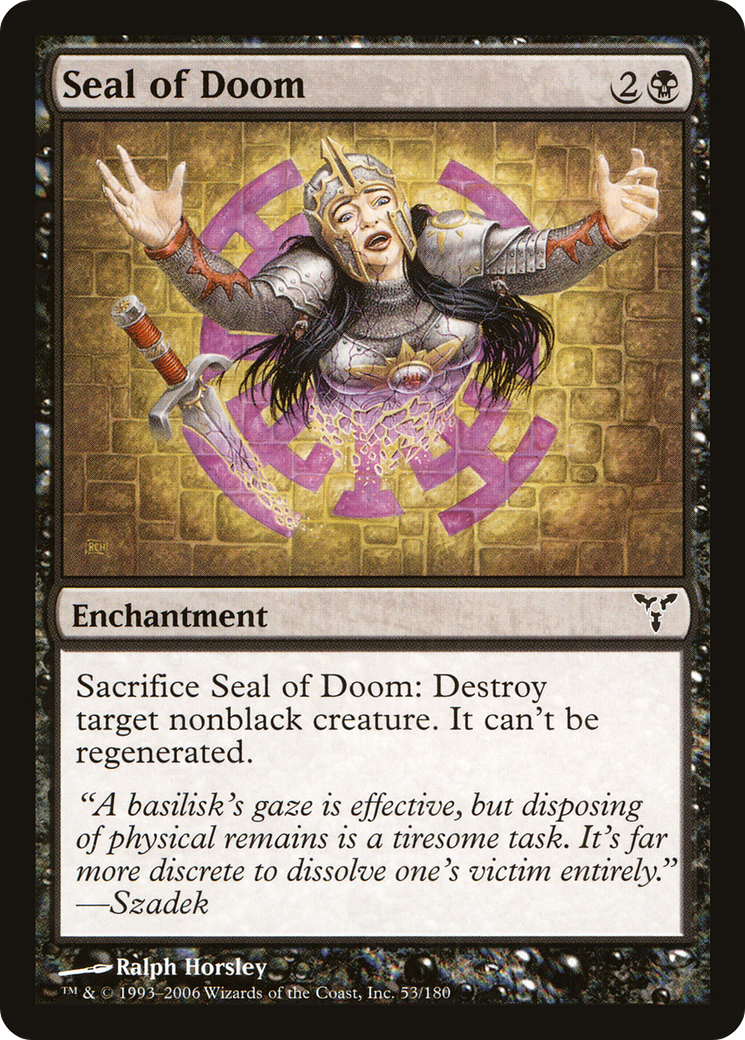 Seal of Doom (DIS-)  Foil - Dissension