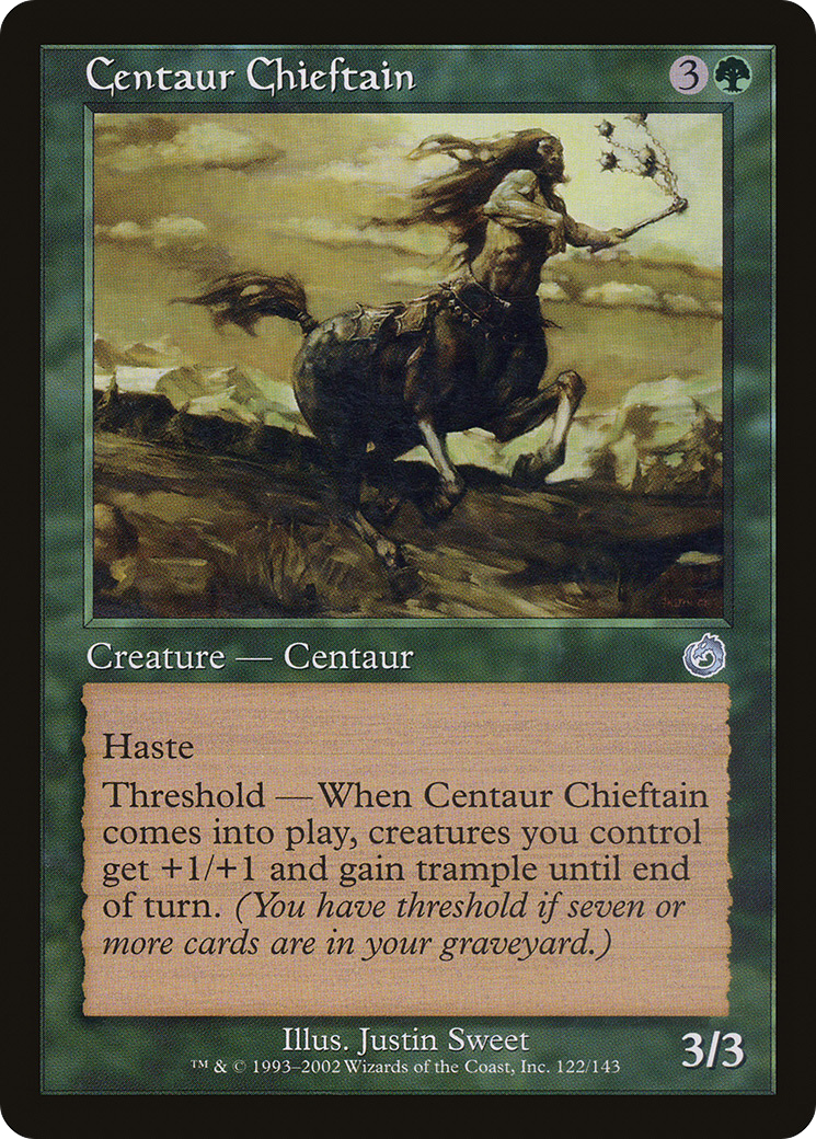 Centaur Chieftain (TOR-122)  Foil - Torment