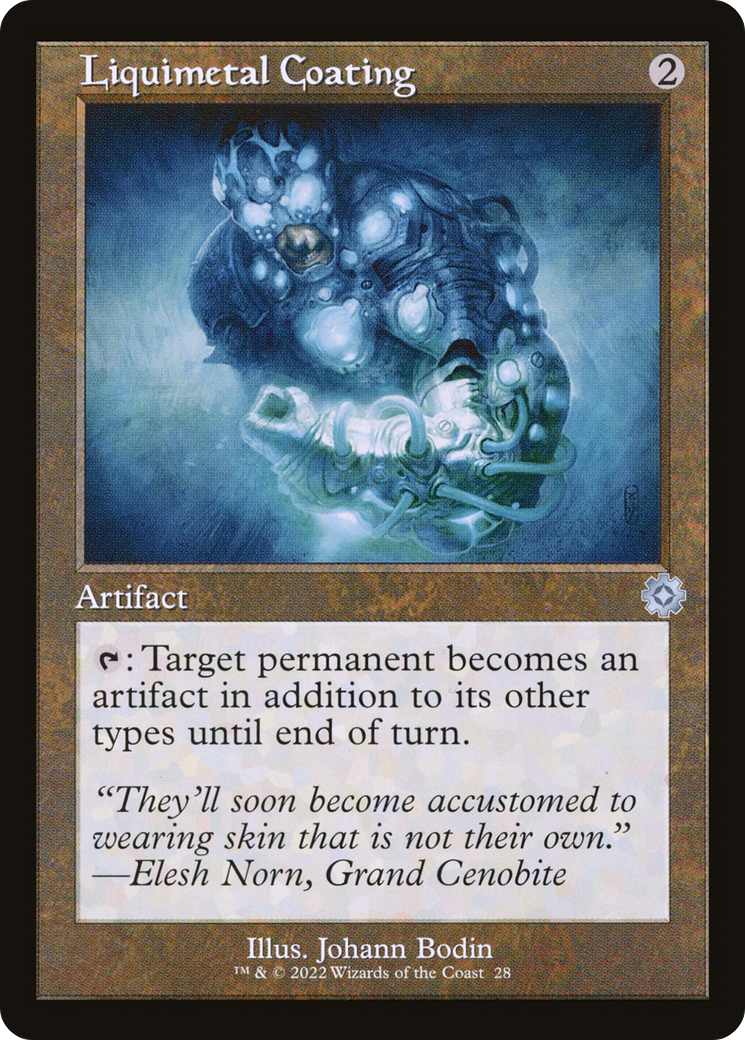 Liquimetal Coating (BRR-028)  - The Brothers' War Retro Artifacts
