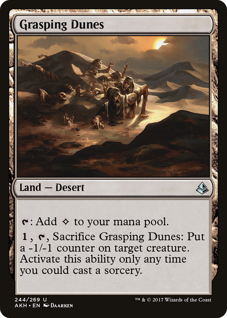 Grasping Dunes (AKH-244)  - Amonkhet