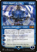 Teferi, Master of Time (Showcase) (293) (M21-293)  Foil - Core Set 2021: (Showcase)