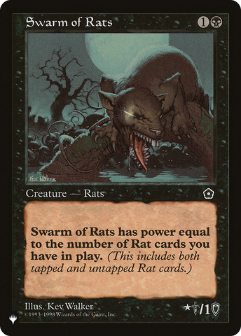Swarm of Rats (LIST-P02-89) - The List