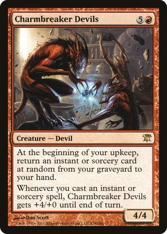 Charmbreaker Devils (ISD-134)  Foil - Innistrad