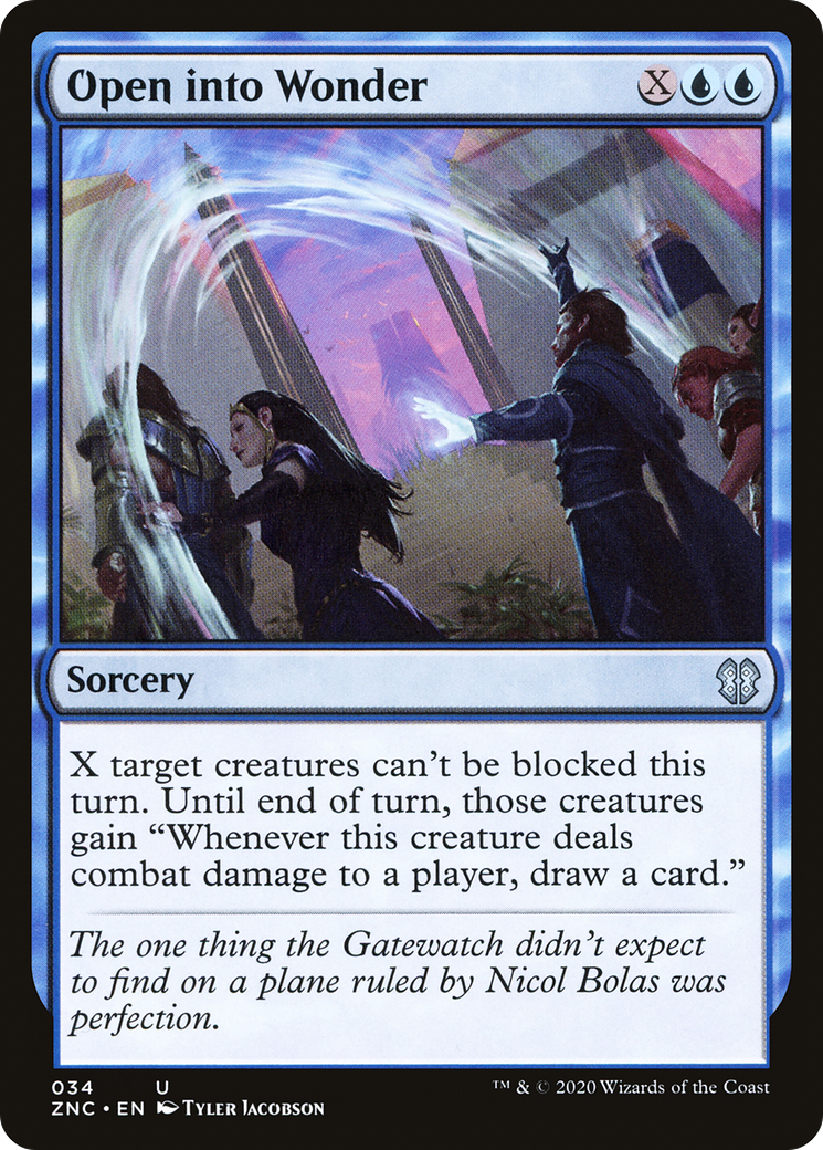 Open into Wonder (ZNC-034)  - Zendikar Rising Commander