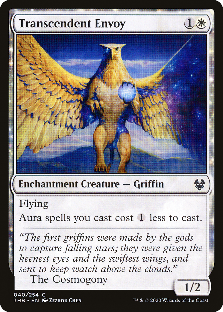 Transcendent Envoy (THB-040)  Foil - Theros Beyond Death: (enchantment)
