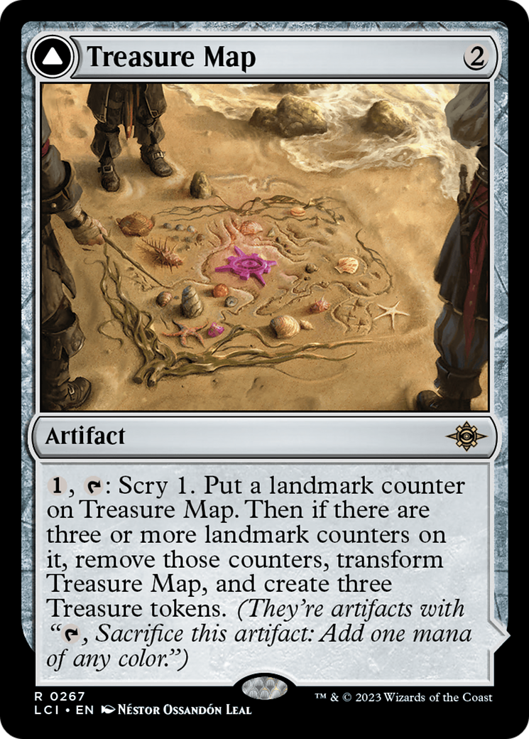Treasure Map (LCI-267)  Foil - The Lost Caverns of Ixalan