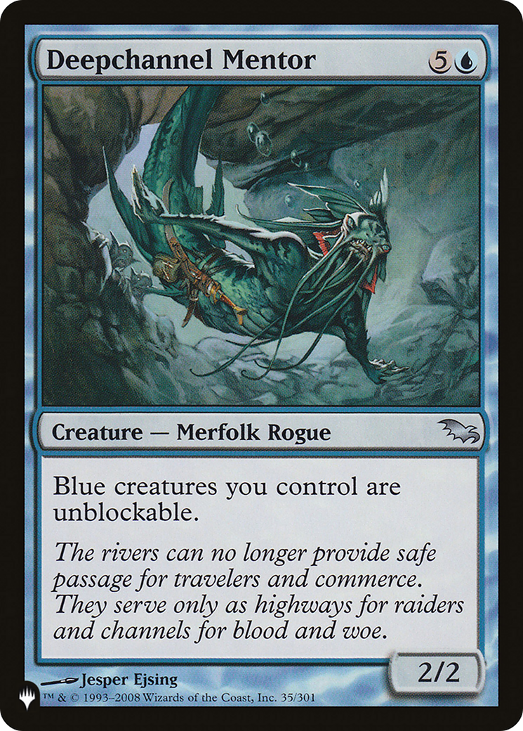 Deepchannel Mentor (LIST-35/301)  - The List