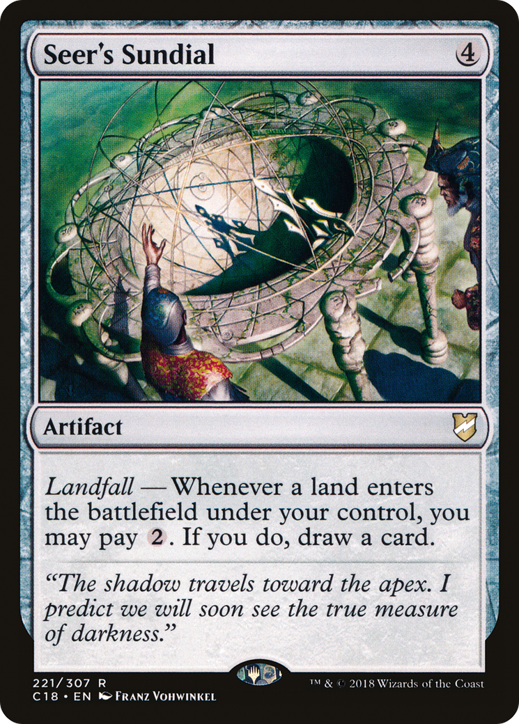 Seer's Sundial (C18-221)  - Commander 2018