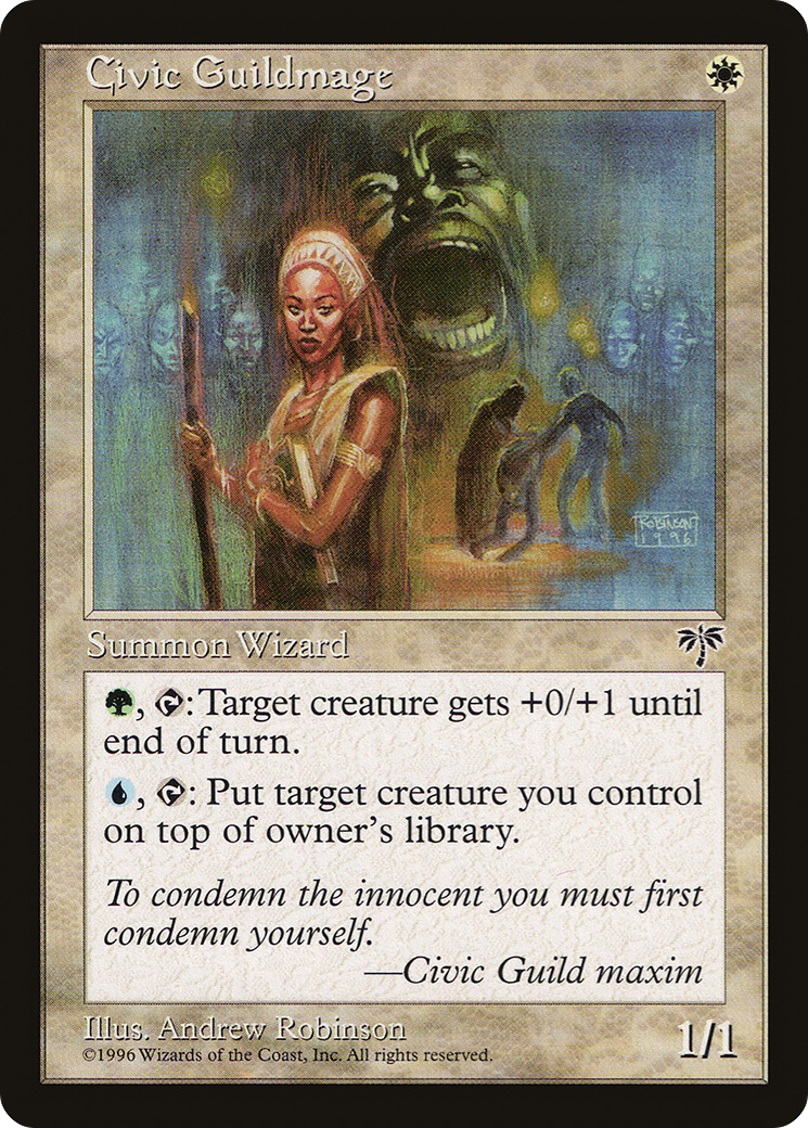 Civic Guildmage (MIR-) - Mirage