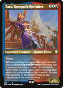Zara, Renegade Recruiter (Foil Etched) (CMR-614)  Foil - Commander Legends