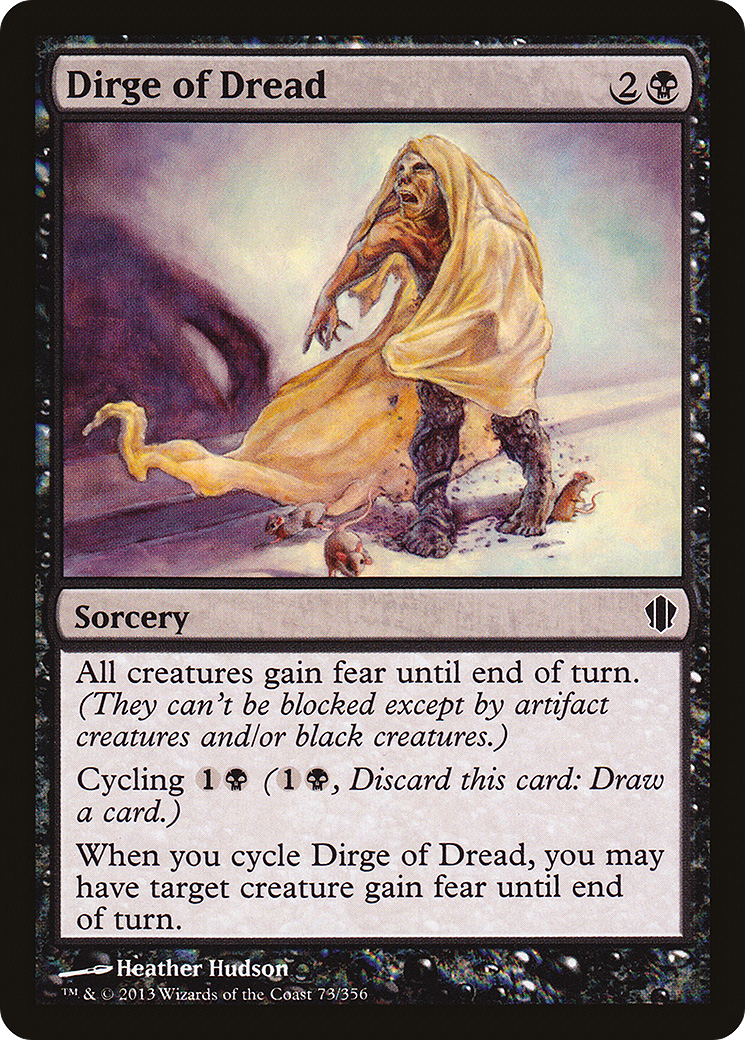 Dirge of Dread (C13-073)  - Commander 2013