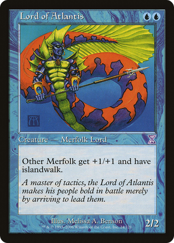 Lord of Atlantis (TSB-024)  Foil - Time Spiral Timeshifted