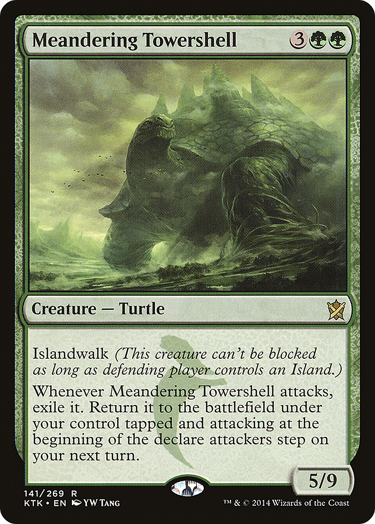 Meandering Towershell (KTK-141)  - Khans of Tarkir