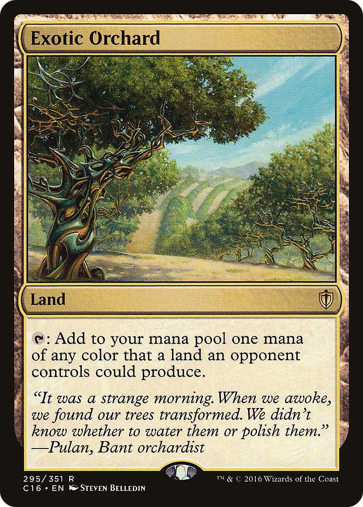 Exotic Orchard (C16-295)  - Commander 2016