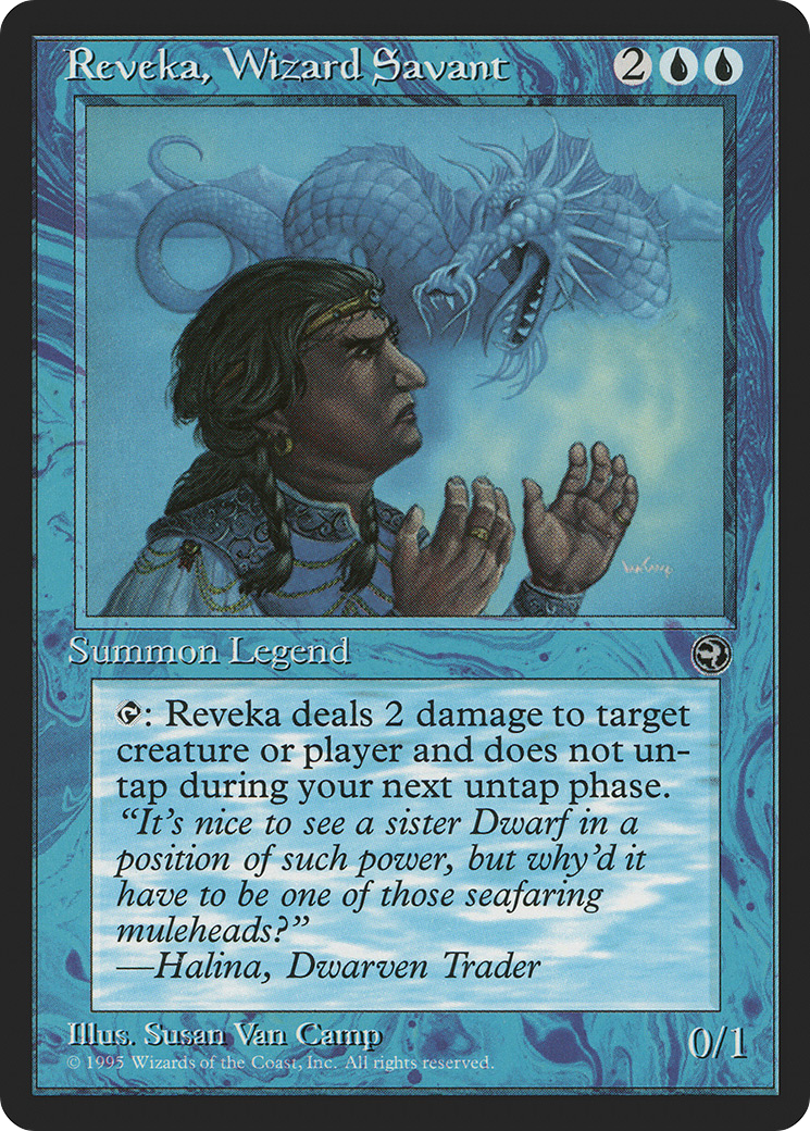 Reveka, Wizard Savant (HML-)  - Homelands