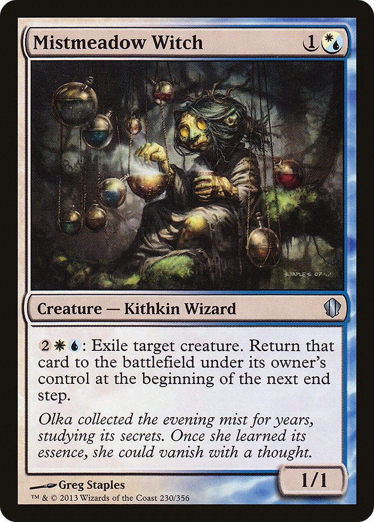 Mistmeadow Witch (C13-230)  - Commander 2013