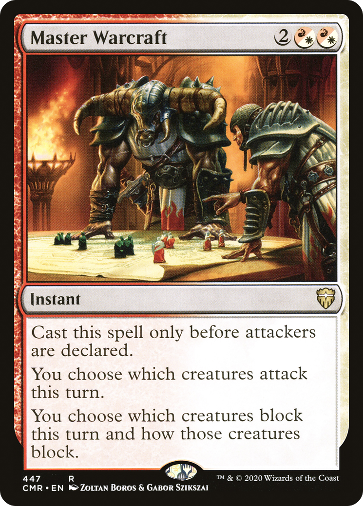 Master Warcraft (CMR-447)  - Commander Legends