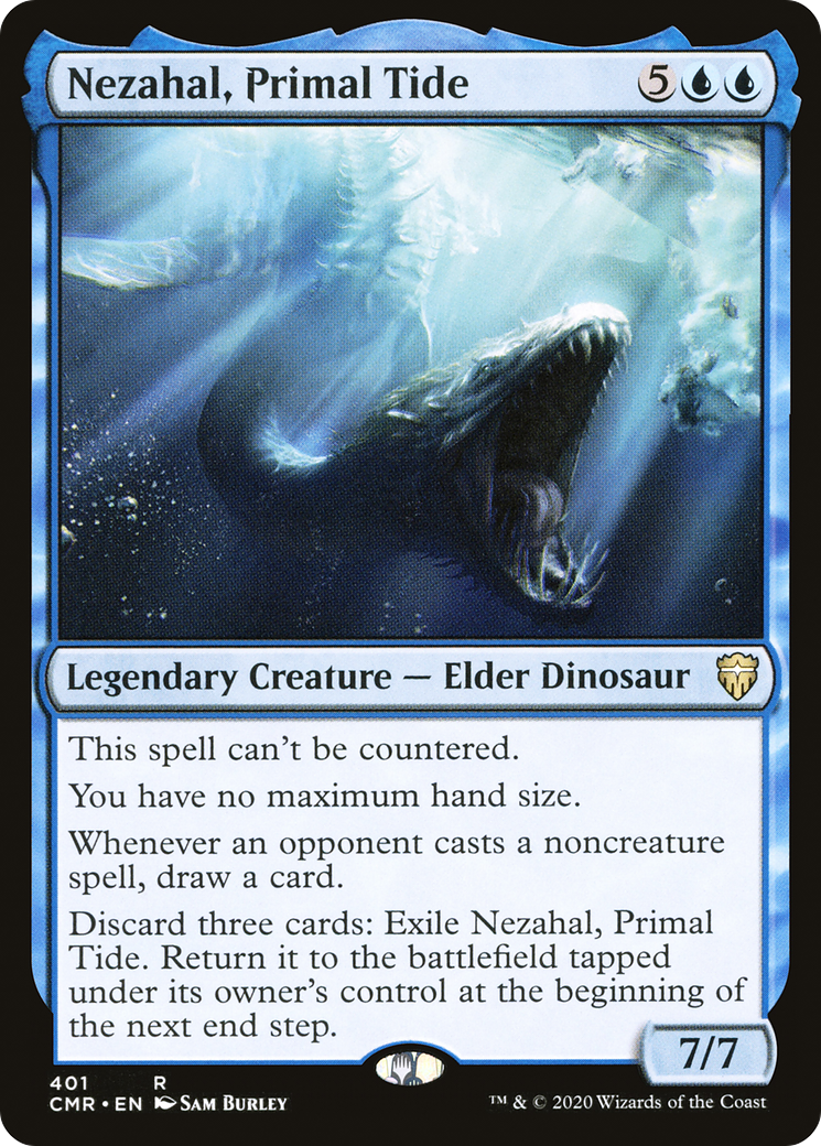 Nezahal, Primal Tide (CMR-401)  - Commander Legends