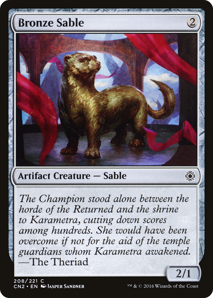 Bronze Sable (CN2-208)  - Conspiracy: Take the Crown