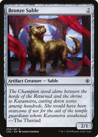 Bronze Sable (CN2-208)  - Conspiracy: Take the Crown
