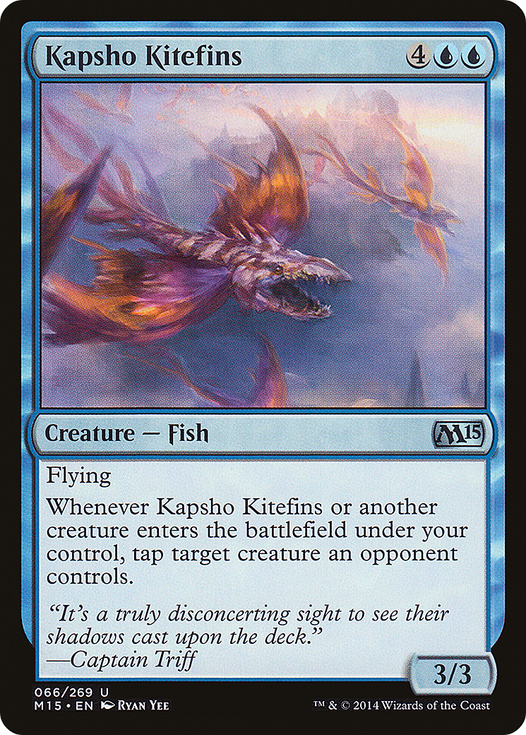 Kapsho Kitefins (M15-066)  Foil - Magic 2015