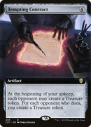 Tempting Contract (Extended Art) (C21-405)  - Commander 2021: (Extended Art)