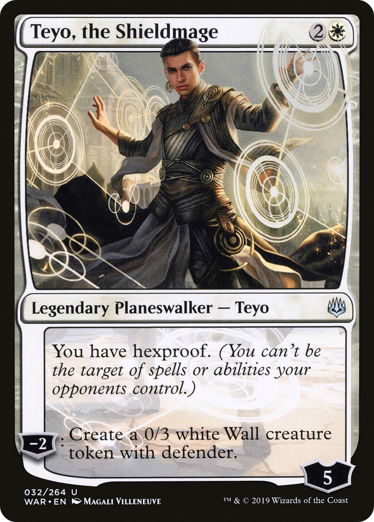 Teyo, the Shieldmage (WAR-032)  - War of the Spark
