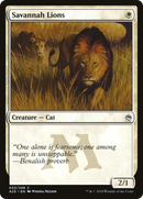 Savannah Lions (A25-033)  - Masters 25