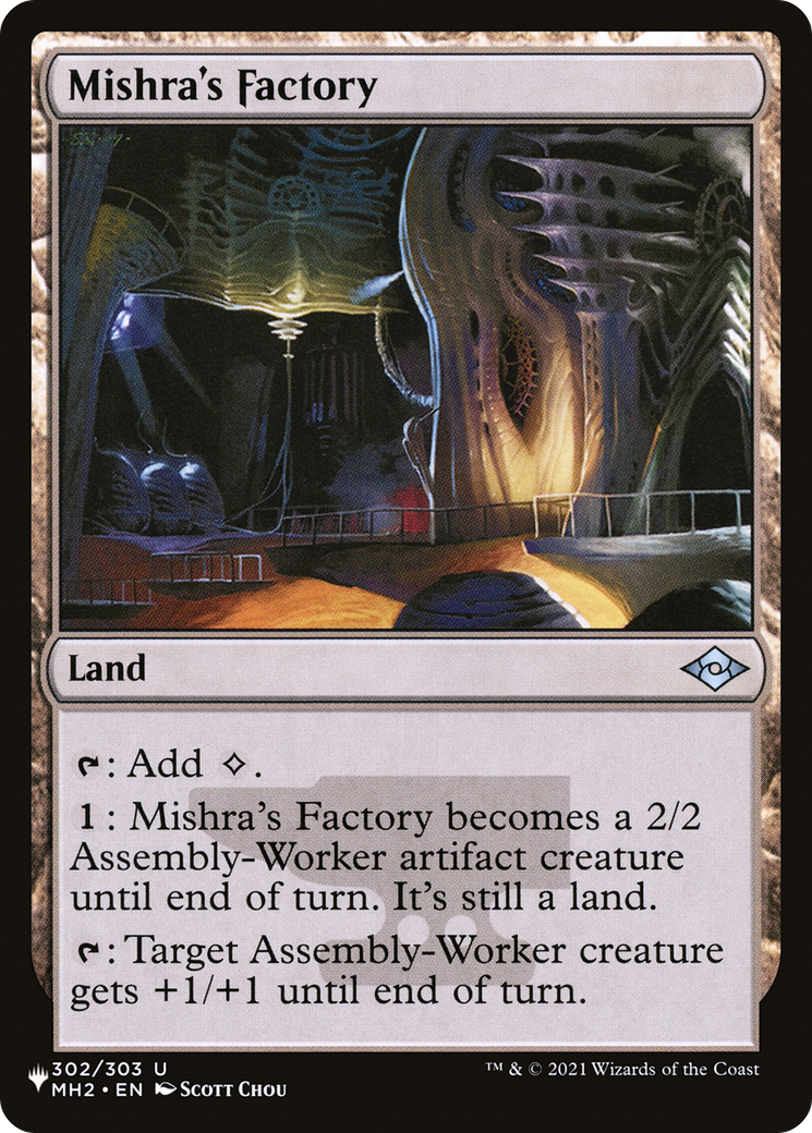 Mishra's Factory (MH2) (LIST-MH2-302)  - The List