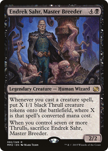 Endrek Sahr, Master Breeder (MM2-082)  Foil - Modern Masters 2015