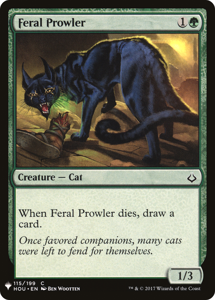 Feral Prowler (LIST-115)  - The List