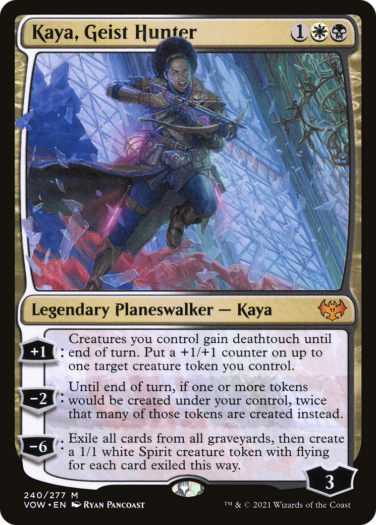 Kaya, Geist Hunter (VOW-240)  Foil - Innistrad: Crimson Vow
