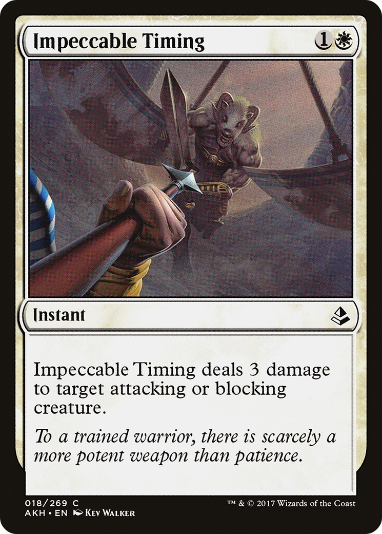 Impeccable Timing (AKH-018)  - Amonkhet