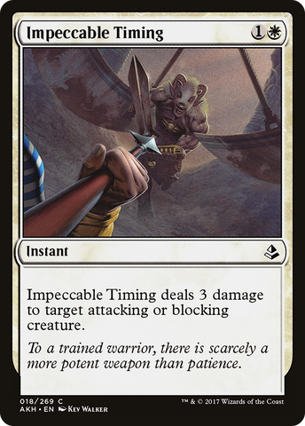 Impeccable Timing (AKH-018)  - Amonkhet