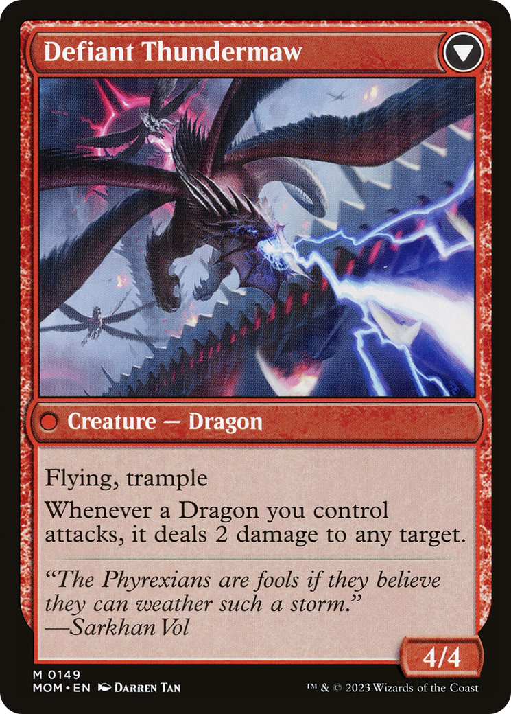 Invasion of Tarkir (MOM-149)  - March of the Machine