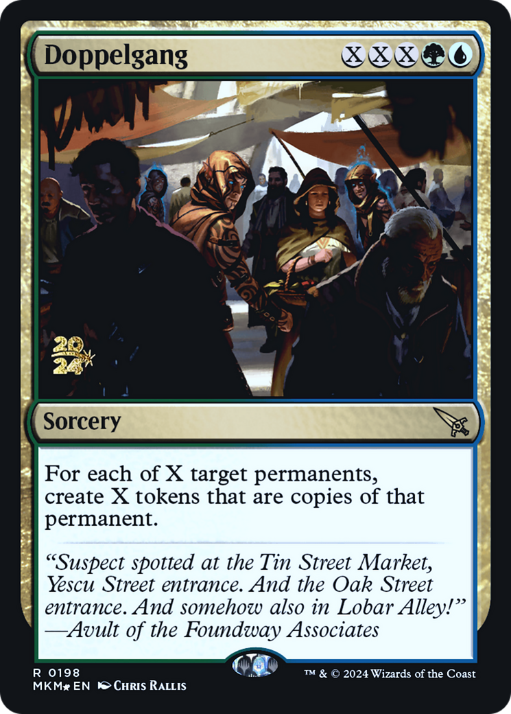 Doppelgang (PRE-198)  Foil - Murders at Karlov Manor Promos