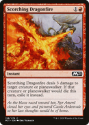 Scorching Dragonfire (M21-158)  Foil - Core Set 2021