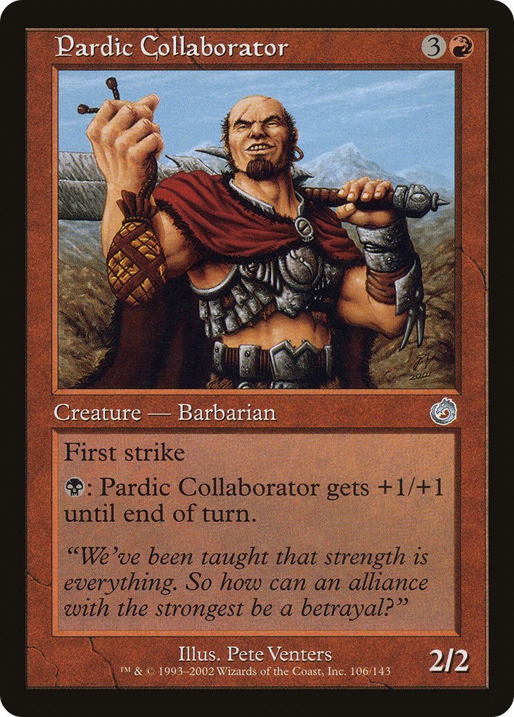 Pardic Collaborator (TOR-106)  Foil - Torment