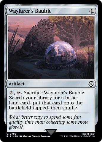 Wayfarer's Bauble (Surge Foil) (PIP-780) - Fallout Foil