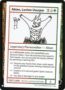 Abian, Luvion Usurper [Mystery Booster Playtest Cards]