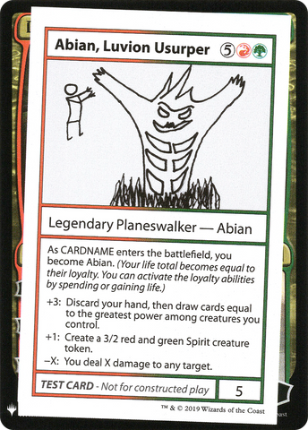 Abian, Luvion Usurper [Mystery Booster Playtest Cards]