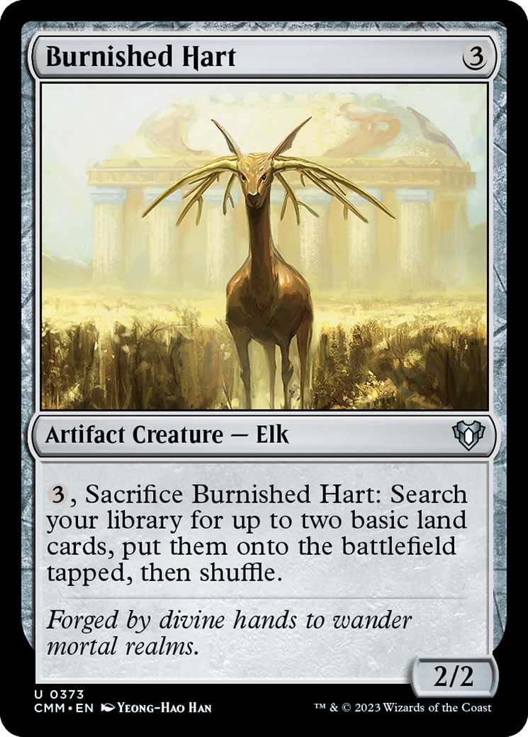 Burnished Hart (CMM-373)  Foil - Commander Masters