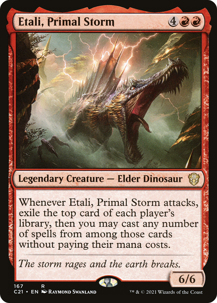 Etali, Primal Storm (C21-167)  - Commander 2021