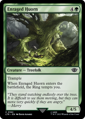 Enraged Huorn (LTR-162)  Foil - The Lord of the Rings: Tales of Middle-earth
