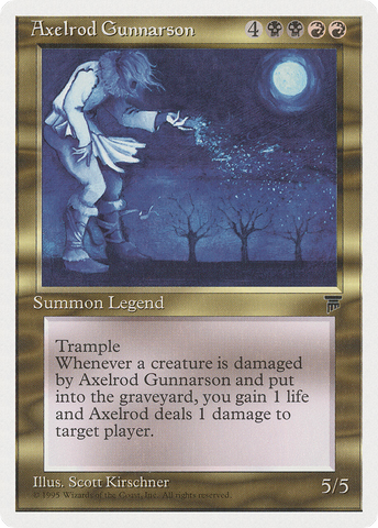Axelrod Gunnarson (CHR-)  - Chronicles