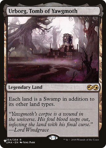 Urborg, Tomb of Yawgmoth (LIST-254/254)  - The List